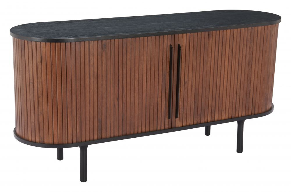 Koriana Sideboard Black & Walnut