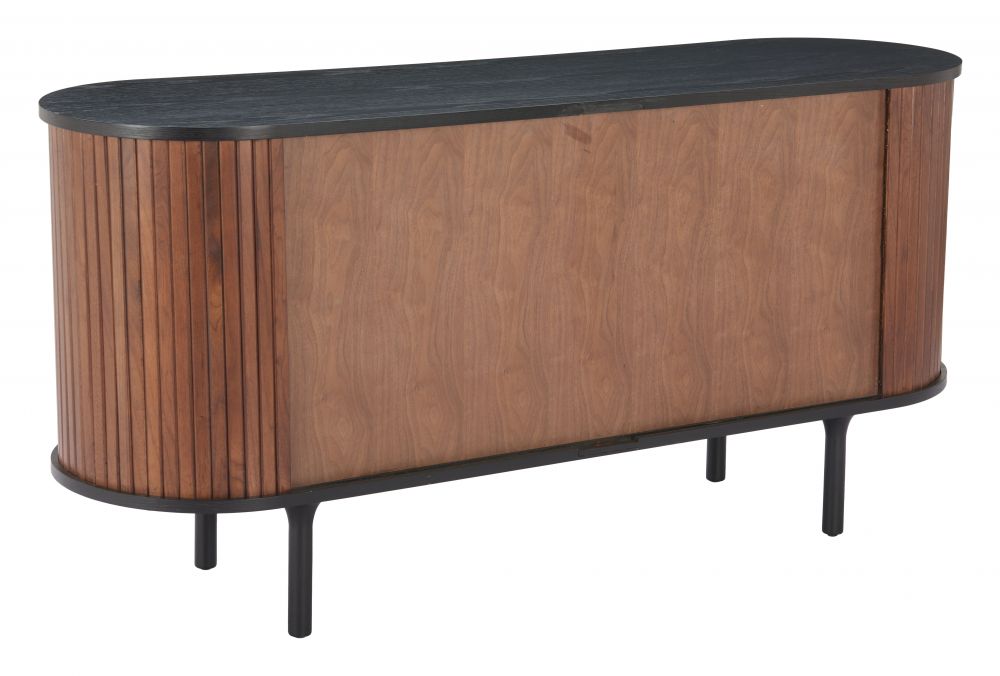 Koriana Sideboard Black & Walnut