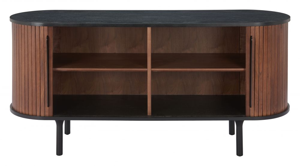 Koriana Sideboard Black & Walnut