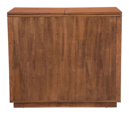 Linea Bar Cabinet Walnut